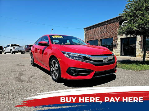 2016 Honda Civic for sale at AUTO BARGAIN, INC. #2 in Oklahoma City OK
