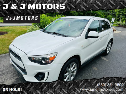 2015 Mitsubishi Outlander Sport for sale at J & J MOTORS in New Milford CT