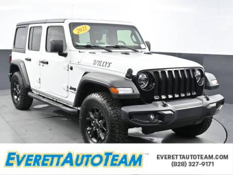 2021 Jeep Wrangler Unlimited for sale at Everett Chevrolet Buick GMC in Hickory NC