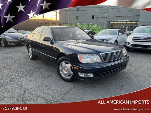 1999 Lexus LS 400 for sale at All American Imports in Alexandria VA