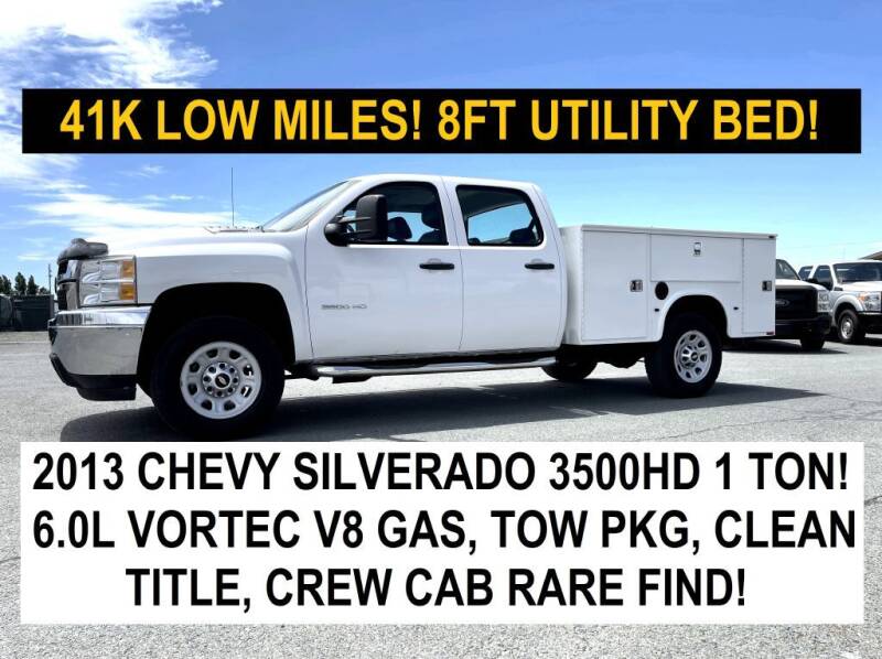 2013 Chevrolet Silverado 3500HD CC for sale at RT Motors Truck Center in Oakley CA