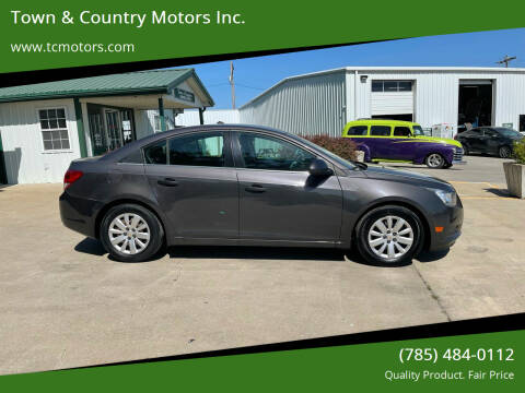 2011 Chevrolet Cruze for sale at Town & Country Motors Inc. in Meriden KS