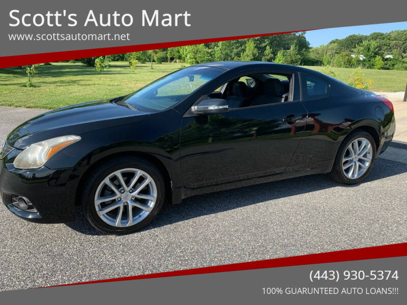 2012 Nissan Altima for sale at Scott's Auto Mart in Dundalk MD