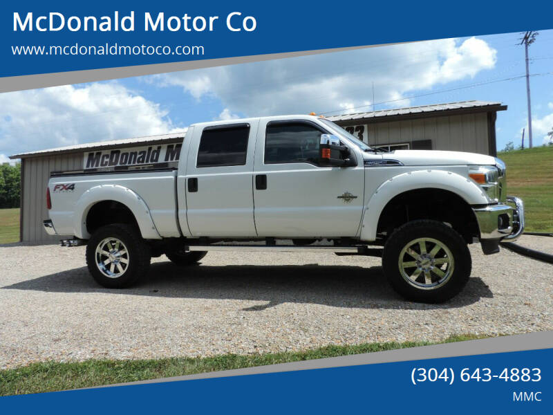 2016 Ford F-250 Super Duty for sale at McDonald Motor Co in Harrisville WV