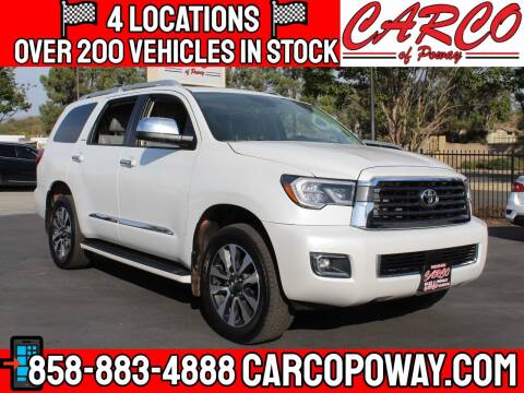 2022 Toyota Sequoia for sale at CARCO SALES & FINANCE - CARCO OF POWAY in Poway CA