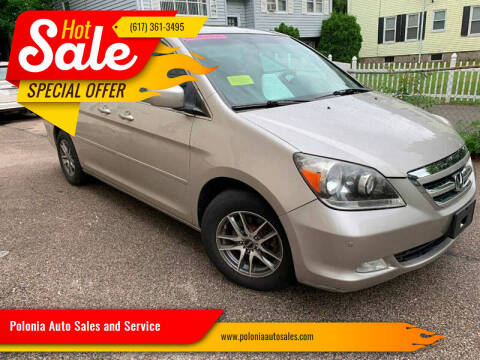 2007 Honda Odyssey for sale at Polonia Auto Sales and Service in Boston MA