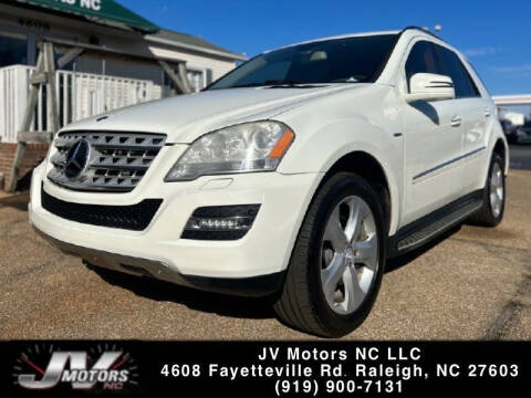 2011 Mercedes-Benz M-Class for sale at JV Motors NC LLC in Raleigh NC
