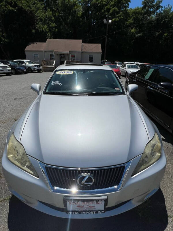 2010 Lexus IS 250 for sale at Royal Import Inc in Roanoke VA