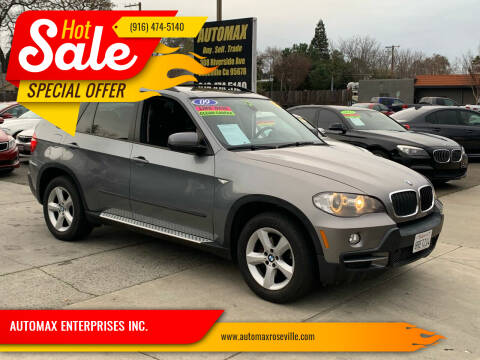 2009 BMW X5 for sale at AUTOMAX ENTERPRISES INC. in Roseville CA