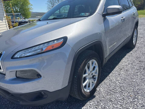 2017 Jeep Cherokee for sale at CESSNA MOTORS INC in Bedford PA