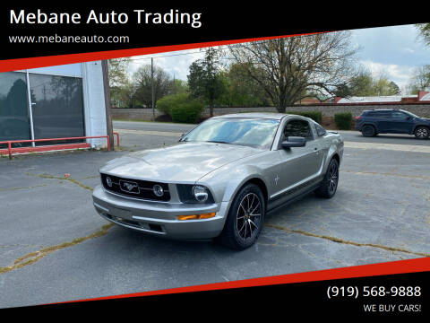 2008 Ford Mustang for sale at Mebane Auto Trading in Mebane NC