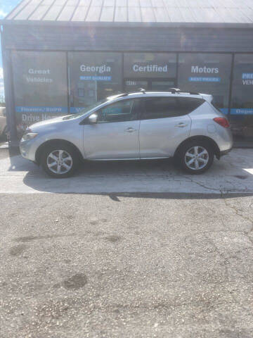 2009 Nissan Murano for sale at Georgia Certified Motors in Stockbridge GA