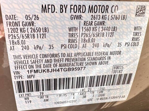 2026 Ford Explorer Tremor