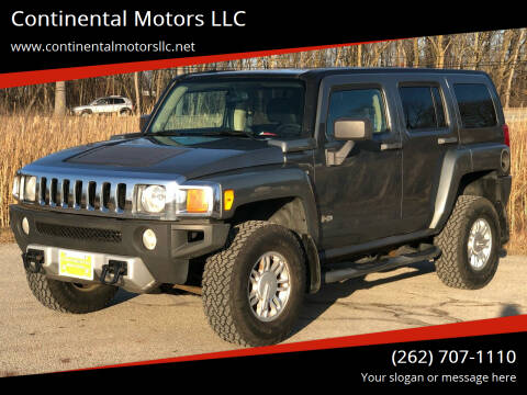 2008 HUMMER H3 for sale at Continental Motors LLC in Hartford WI