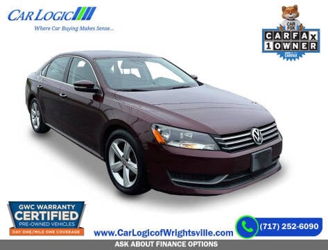 2014 Volkswagen Passat for sale at Car Logic of Wrightsville in Wrightsville PA