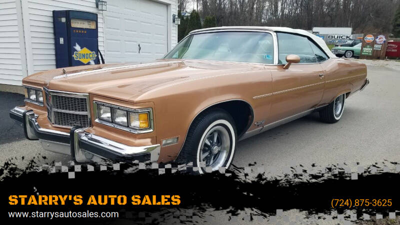 1975 Pontiac Grand Ville for sale at STARRY'S AUTO SALES in New Alexandria PA