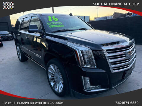 2016 Cadillac Escalade Platinum