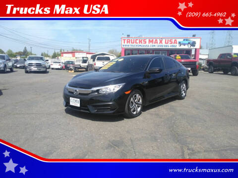 2018 Honda Civic for sale at Trucks Max USA in Manteca CA