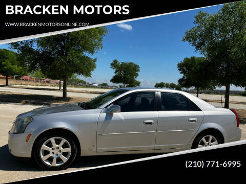 2006 Cadillac CTS for sale at BRACKEN MOTORS in San Antonio TX