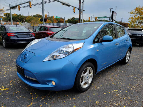 2012 Nissan LEAF for sale at Cedar Auto Group LLC in Akron OH