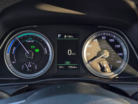 2022 Hyundai Sonata Hybrid Blue