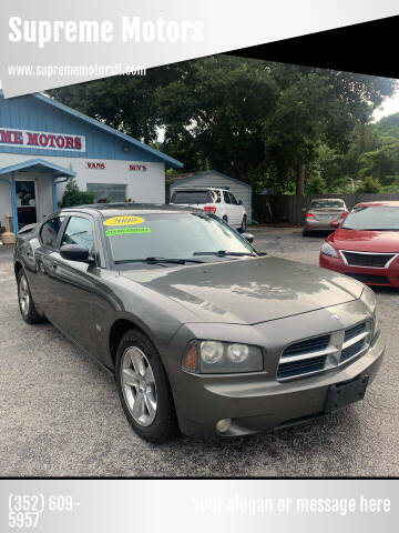 2009 Dodge Charger for sale at Supreme Motors in Leesburg FL