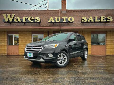 2017 Ford Escape for sale at Wares Auto Sales INC in Traverse City MI