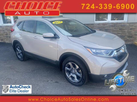 2017 Honda CR-V for sale at CHOICE AUTO SALES in Murrysville PA