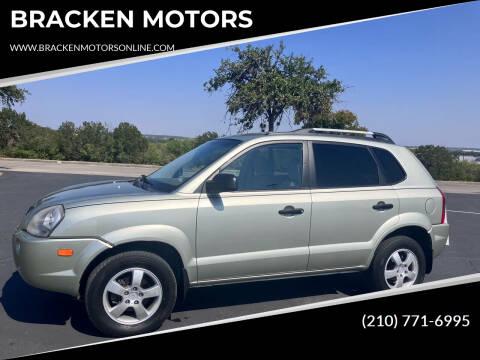 2007 Hyundai Tucson for sale at BRACKEN MOTORS in San Antonio TX