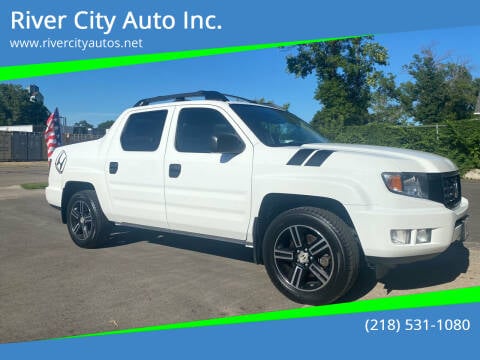 2014 Honda Ridgeline for sale at River City Auto Inc. in Fergus Falls MN