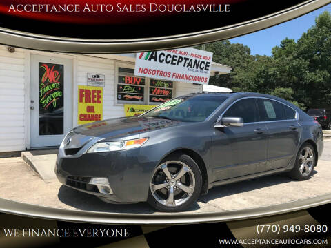 2009 Acura TL for sale at Acceptance Auto Sales Douglasville in Douglasville GA