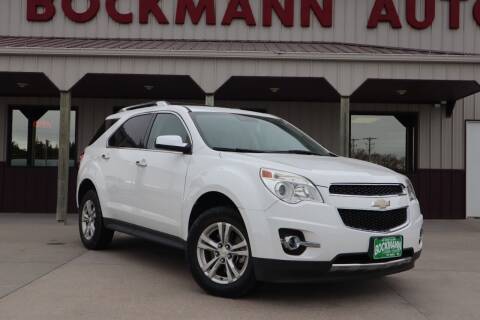 2013 Chevrolet Equinox for sale at Bockmann Auto Sales in Saint Paul NE