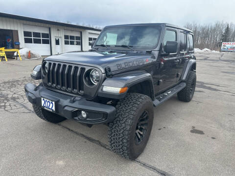 2022 Jeep Wrangler Unlimited for sale at Regan's Automotive Inc in Ogdensburg NY