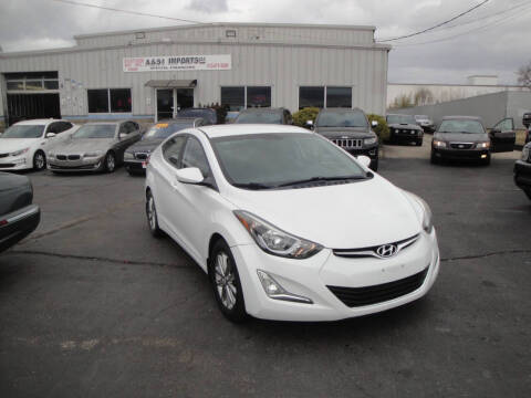 2016 Hyundai Elantra for sale at A&S 1 Imports LLC in Cincinnati OH