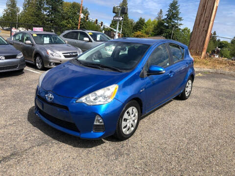 2013 Toyota Prius c for sale at KARMA AUTO SALES in Federal Way WA