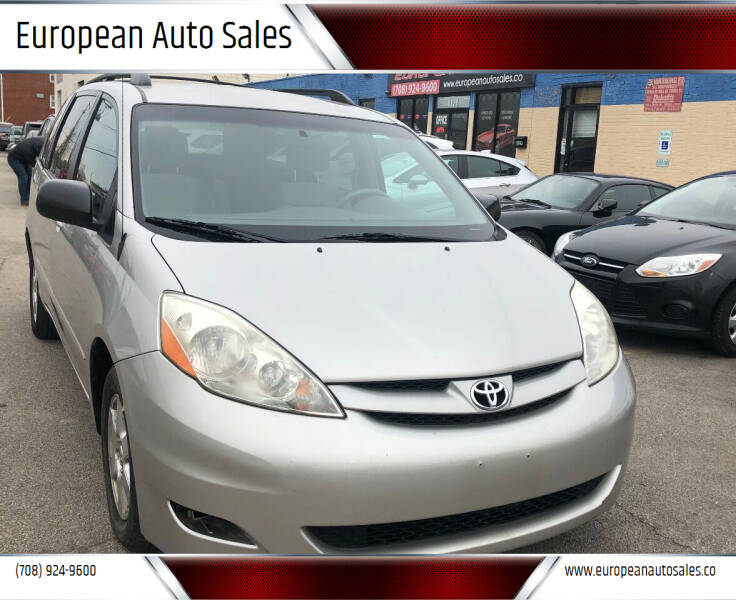 2007 Toyota Sienna for sale at European Auto Sales in Bridgeview IL