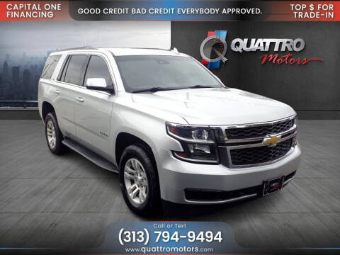 2016 Chevrolet Tahoe for sale at Quattro Motors 2 - 1 in Redford MI