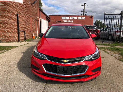 2018 Chevrolet Cruze for sale at BHM Auto Sales in Detroit MI