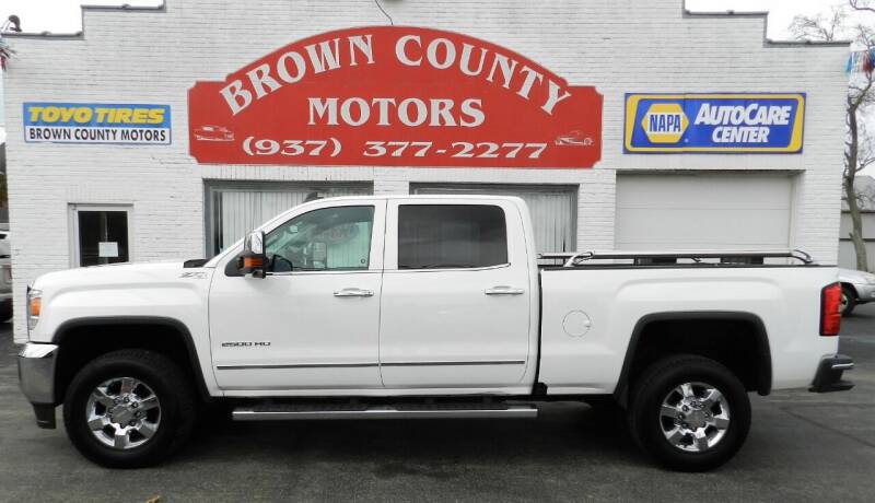 2016 GMC Sierra 2500HD for sale at Brown County Motors in Russellville OH