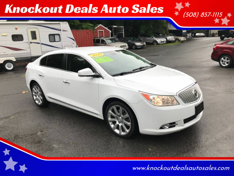 2010 Buick LaCrosse for sale at Knockout Deals Auto Sales in West Bridgewater MA