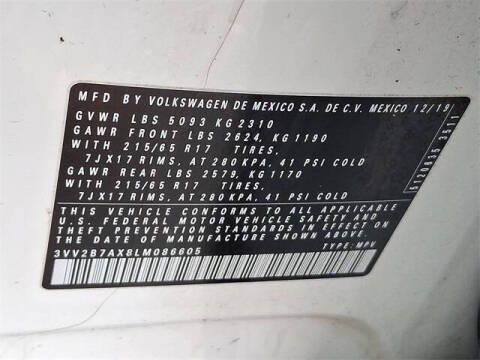 2020 Volkswagen Tiguan