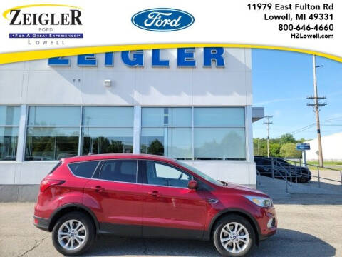 2019 Ford Escape for sale at Zeigler Ford of Plainwell- Jeff Bishop - Zeigler Ford of Lowell in Lowell MI