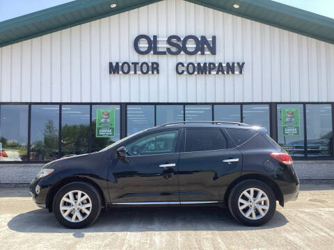 2012 Nissan Murano for sale at Olson Motor Company in Morris MN