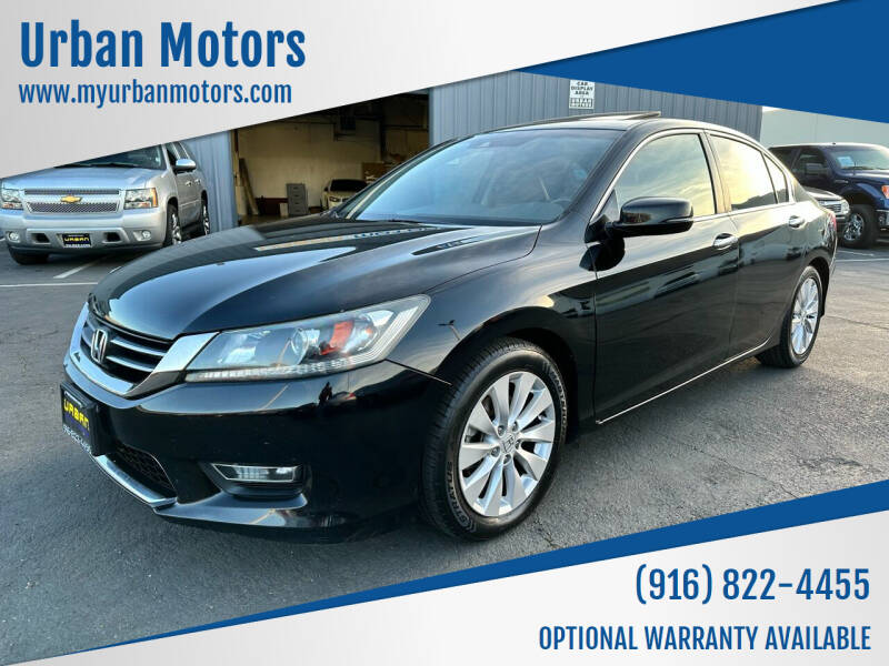 2013 Honda Accord for sale at Urban Motors in Sacramento CA