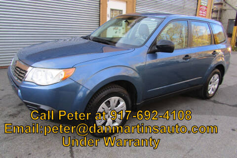 2010 Subaru Forester for sale at Dan Martin's Auto Depot LTD in Yonkers NY