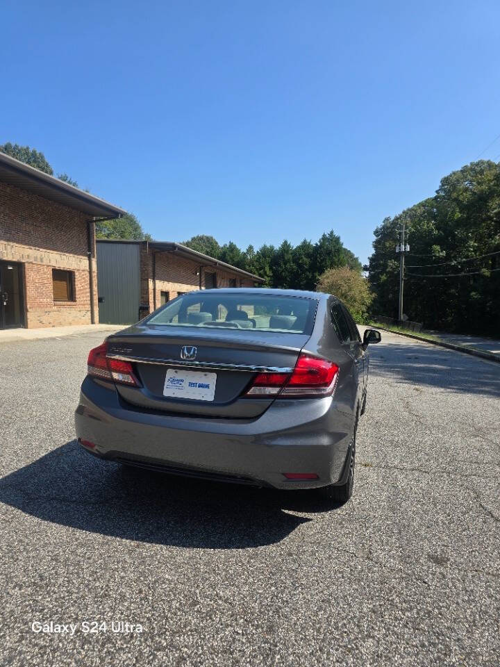 2013 Honda Civic for sale at SJ Auto Sales GA LLC in Winder, GA