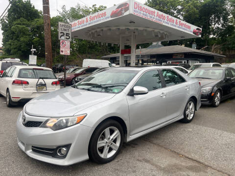 2012 Toyota Camry for sale at Discount Auto Sales & Services in Paterson NJ
