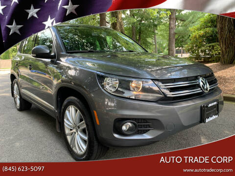 2014 Volkswagen Tiguan for sale at AUTO TRADE CORP in Nanuet NY