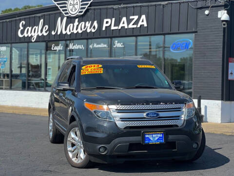 2013 Ford Explorer for sale at Eagle Motors of Hamilton, Inc in Hamilton OH