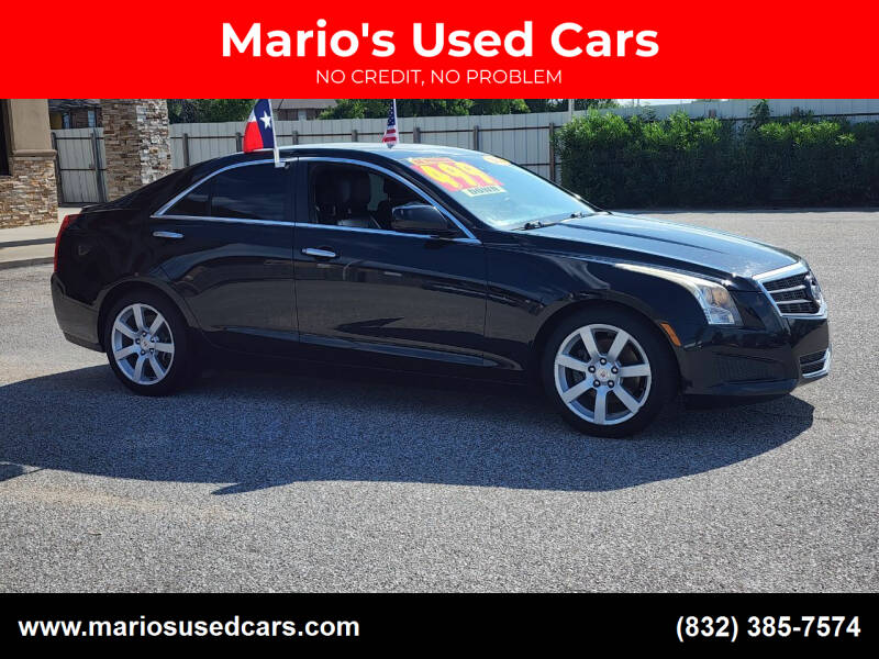 2013 Cadillac ATS for sale at Mario's Used Cars - Pasadena Location in Pasadena TX